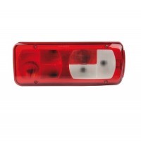 Luč zadnja BULB 5 funkcijska 12-24v, DAF XF+CF tandem EURO 6, 4.2012-,400x160mm, konektor 8P HDSCS, DESNA,V